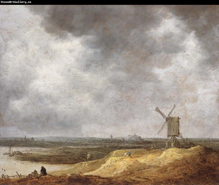 Jan van Goyen A Windmill by a River